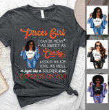 Pisces Personalized February Birthday Gift For Her Custom Birthday Gift Black Queen Customized March Birthday T-Shirt Hoodie Dreameris