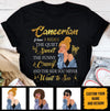Cancerian I Have 3 Sides Personalized July Birthday Gift For Her Custom Birthday Gift Black Queen Customized June Birthday T-Shirt Hoodie Dreameris