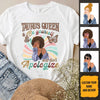 Taurus Be Yourself Retro Vintage Personalized May Birthday Gift For Her Custom Birthday Gift Black Queen Customized April Birthday T-Shirt Hoodie Dreameris