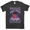 Taurus Half Hood Half Holy Personalized May Birthday Gift For Her Custom Birthday Gift Black Queen Customized April Birthday T-Shirt Hoodie Dreameris