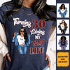 (Custom Age & Year) Fabulous Turning 30 Birthday Gift 30th Birthday Gifts Custom 1993 Personalized 30th Birthday Shirts For Her Hoodie Dreameris