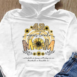 (Custom Year) Awesome Mom Since Retro Gift For Mom Mama Custom Kid's Name Personalized Mother's Day Shirt Long Sleeve Hoodie