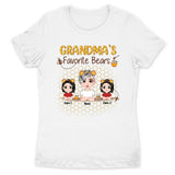 (Up to 8 Kids) Cute Gift For Mom Grandma Nana Gigi Custom Title & Name Personalized Mother's Day Shirt Long Sleeve Hoodie