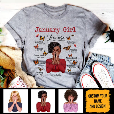 january t shirts