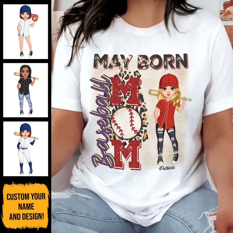 Custom Baseball Shirt With Name _ Birthday Baseball Tees _ Custom