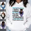 September Girl Facts Personalized September Birthday Gift For Her Black Queen Custom September Birthday Shirt
