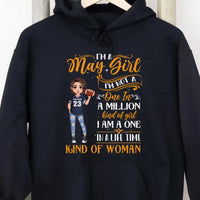 Personalized Custom May Birthday Shirt American Football Mom American Football Lovers Gift Sport Mom May Shirts For Women