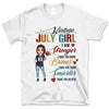 Personalized Custom July Birthday Shirt American Football Mom American Football Lovers Gift Sport Mom July Shirts For Women