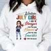 Personalized Custom July Birthday Shirt American Football Mom American Football Lovers Gift Sport Mom July Shirts For Women