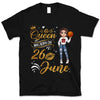 Personalized Custom June Birthday Shirt Basketball Mom Basketball Lovers Gift Sport Mom June Shirts For Women