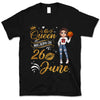 Personalized Custom June Birthday Shirt Basketball Mom Basketball Lovers Gift Sport Mom June Shirts For Women