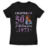 (Custom Age & Year) Fabulous Turning 50 Birthday Gift 50th Birthday Gifts Custom 1973 Personalized 50th Birthday Shirts For Her Hoodie Dreameris