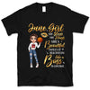 Personalized Custom June Birthday Shirt Basketball Mom Basketball Lovers Gift Sport Mom June Shirts For Women