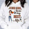 Personalized Custom June Birthday Shirt Basketball Mom Basketball Lovers Gift Sport Mom June Shirts For Women