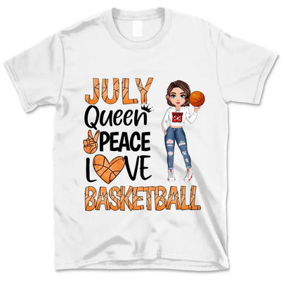 Personalized Custom July Birthday Shirt American Football Mom American Football Lovers Gift Sport Mom July Shirts For Women