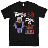 (Custom Age & Year) Fabulous Turning 50 Birthday Gift 50th Birthday Gifts Custom 1972 Personalized 50th Birthday Shirts For Her Hoodie Dreameris