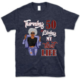 (Custom Age & Year) Fabulous Turning 50 Birthday Gift 50th Birthday Gifts Custom 1972 Personalized 50th Birthday Shirts For Her Hoodie Dreameris