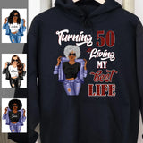 (Custom Age & Year) Fabulous Turning 50 Birthday Gift 50th Birthday Gifts Custom 1972 Personalized 50th Birthday Shirts For Her Hoodie Dreameris