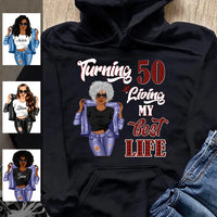 (Custom Age & Year) Fabulous Turning 50 Birthday Gift 50th Birthday Gifts Custom 1972 Personalized 50th Birthday Shirts For Her Hoodie Dreameris