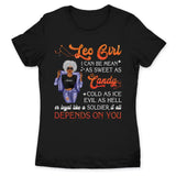 Leo Personalized August Birthday Gift For Her Custom Birthday Gift Black Queen Customized July Birthday T-Shirt Hoodie Dreameris