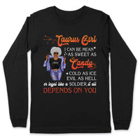 Taurus Personalized April Birthday Gift For Her Custom Birthday Gift Black Queen Customized May Birthday T-Shirt Hoodie Dreameris