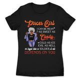 Pisces Personalized February Birthday Gift For Her Custom Birthday Gift Black Queen Customized March Birthday T-Shirt Hoodie Dreameris