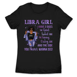 Zodiac Libra Personalized October Birthday Gift For Her Custom Birthday Gift Customized September Birthday T-Shirt Hoodie Dreameris