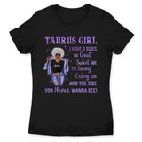 Zodiac Taurus Personalized April Birthday Gift For Her Custom Birthday Gift Customized May Birthday T-Shirt Hoodie Dreameris