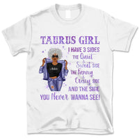 Zodiac Taurus Personalized April Birthday Gift For Her Custom Birthday Gift Customized May Birthday T-Shirt Hoodie Dreameris