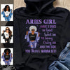 Zodiac Aries Personalized April Birthday Gift For Her Custom Birthday Gift Customized March Birthday T-Shirt Hoodie Dreameris