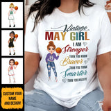 Personalized Custom May Birthday Shirt Basketball Mom Basketball Lovers Gift Sport Mom May Shirts For Women