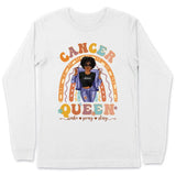 Zodiac Cancer Personalized July Birthday Gift For Her Custom Birthday Gift Black Queen Customized June Birthday T-Shirt Hoodie Dreameris