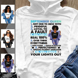 September Queen Facts September Girl Hoodie Sweatshirt Personalized September Birthday Gift For Her Custom Birthday Gift Customized Dreameris