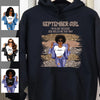 I'm Blunt September Girl Hoodie Personalized September Birthday Gift For Her Custom Birthday Gift Customized September Girl Sweatshirt Dreameris