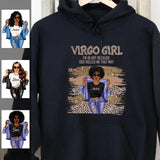 Virgo Girl Personalized September Birthday Gift For Her Custom Birthday Gift Customized August Birthday Shirt Dreameris