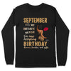 It's My Birthday September Girl Personalized September Birthday Gift For Her Black Queen Custom Birthday Gift Customized Birthday Shirt Dreameris