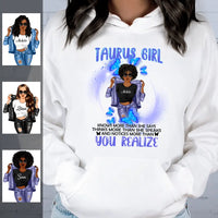 Taurus Girl Zodiac Personalized May Birthday Gift For Her April Birthday Black Queen Custom April May Birthday Shirt