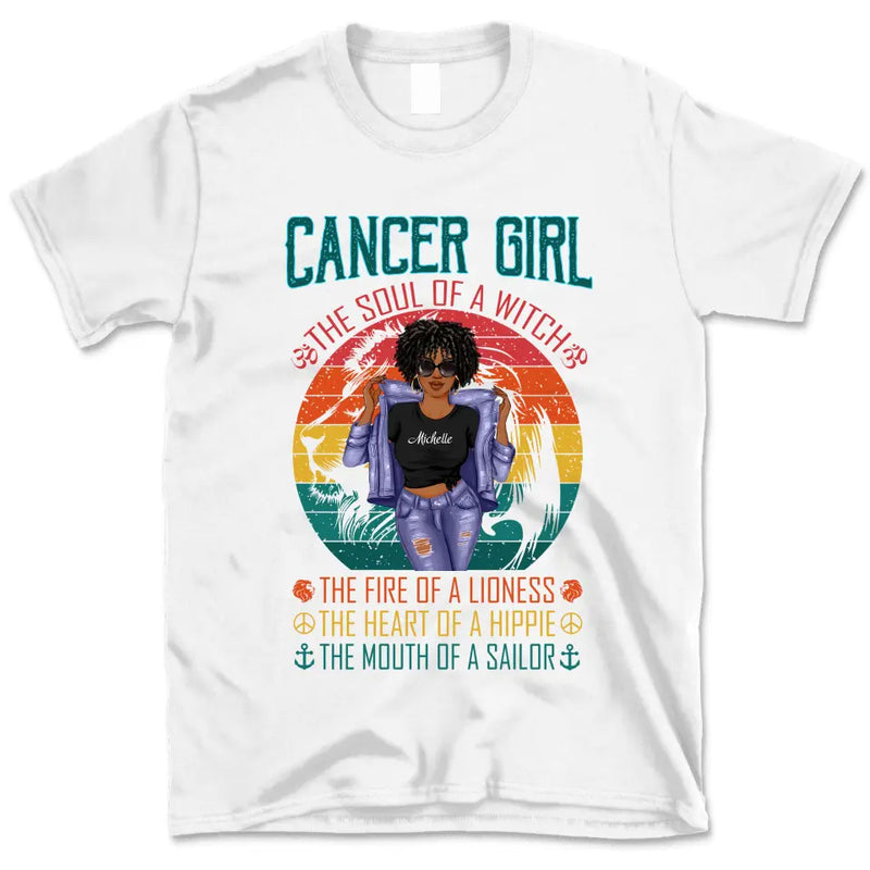 Cancer Astrology Shirt, Gift for Cancer woman, Cancer Birthday