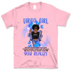 Virgo Girl Zodiac Personalized September Birthday Gift For Her August Birthday Black Queen Custom September Birthday Shirt