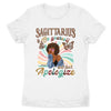 Sagittarius Be Yourself Retro Vintage Personalized November Birthday Gift For Her Custom Birthday Gift Black Queen Customized December Birthday T-Shirt Hoodie Dreameris