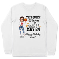 Personalized Custom May Birthday Shirt Basketball Mom Basketball Lovers Gift Sport Mom May Shirts For Women