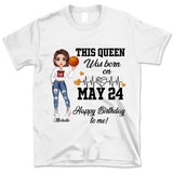 Personalized Custom May Birthday Shirt Basketball Mom Basketball Lovers Gift Sport Mom May Shirts For Women