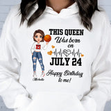 Personalized Custom July Birthday Shirt Basketball Mom Basketball Lovers Gift Sport Mom July Shirts For Women