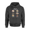 Things I Do In My Spare Time Read Books Gift Book Lovers - Standard Hoodie - Dreameris