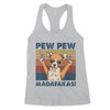 Vintage Retro Chihuahua Pew Pew Madafakas Gift Dog Lovers - Premium Women's Tank - Dreameris