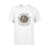 March Girl The Soul Of Mermaid Fire Of Lioness Heart Of A Hippie Mouth Of A Sailor - Premium T-shirt - Dreameris