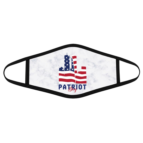 Patriot Day America Flag Inside World Trade Center - Polyblend Face Mask - Dreameris