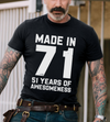 Made In 1971 51 Years Of Awesomeness 51st Birthday Gift Standard/Premium T-Shirt Hoodie - Dreameris