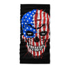Skull head america flag usa neck gaiters - Neck Gaiter - Dreameris