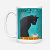 Black Cat Coffee Co. Tall Dark And Refined Mug 15oz Coffee Tea Cup - Dreameris